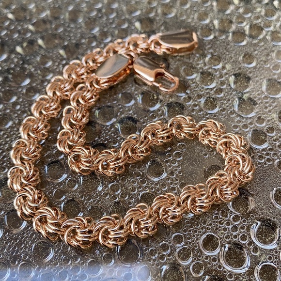 💎Chain-BRACELET Gold  Plated 8.5'' - Picture 7 of 11